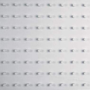 Hilgemann Ewerdt, Rilievo bianco - 1969, legno, 60 x 60 cm